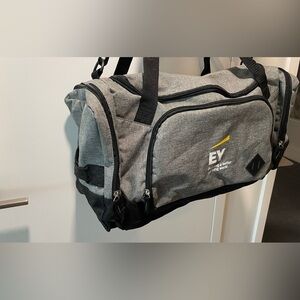 Grey Duffle Bag